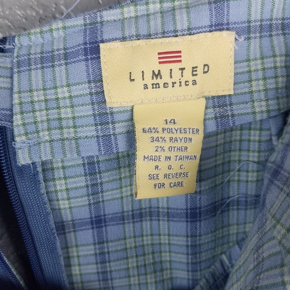Limited America plaid skirt - Picture 3 of 5